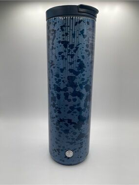 Starbucks Blue Speckled Travel Tumbler